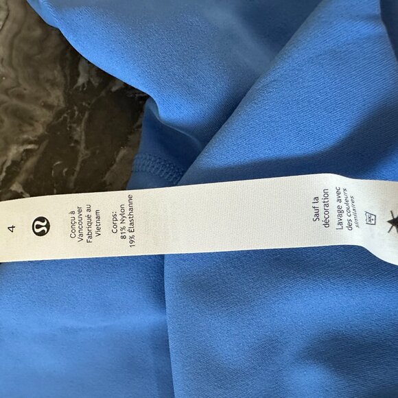 lululemon Align™ High-Rise Short 6.5" Blue Nile - Picture 2 of 5